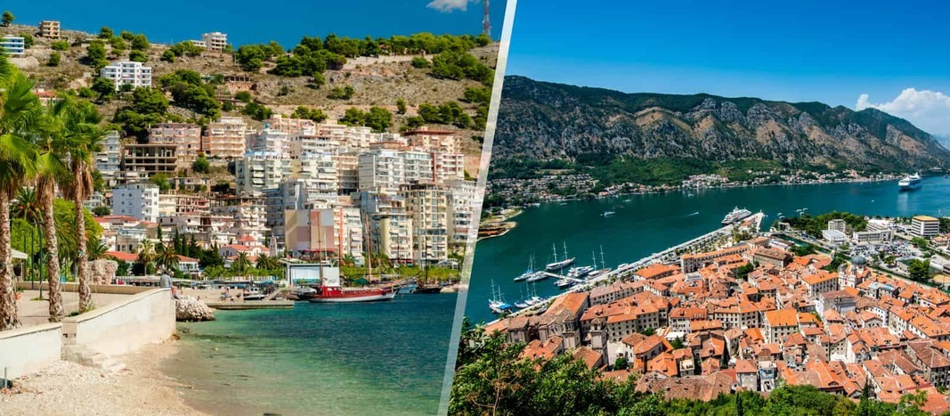 Coasta Adriatică &mdash; Albania și Muntenegru